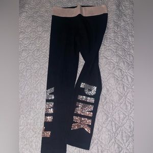 Victoria’s Secret PINK sequin leggings